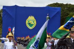 PAUTA DIA 10/08 – 10 HORAS – Solenidade com desfile de tropas e viaturas e entrega do Espadim comemora os 164 anos da Polícia Militar