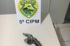 PM prende homem após efetuar disparos em via pública no Noroeste do estado