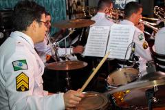 Hard Rock Café é palco de show da Banda de Música da PM em prol da Campanha Outubro Rosa
