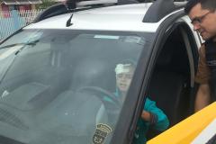 Garoto que sofreu acidente de trânsito recebe visita surpresa de policiais militares de Ponta Grossa (PR)