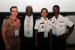 Comitiva da Guiana Francesa participa do SENABOM em Foz do Iguaçu, no Brasil 