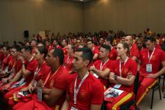 Atletas do Campeonato Brasileiro de Salvamento Aquático são recepcionados em Foz do Iguaçu