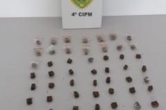 Polícia Militar apreende drogas na Zona Norte de Londrina (PR)