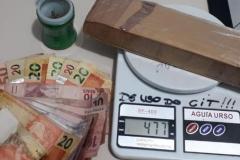Maconha é apreendida pela Polícia Militar no Norte do Estado