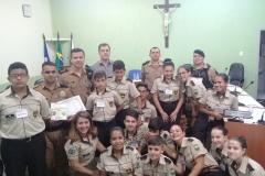 Projeto social “Polícia Mirim” é homenageado na Câmara Municipal de Siqueira Campos (PR), no Norte Pioneiro