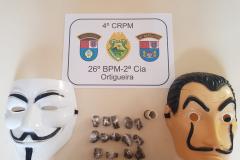 Em Ortigueira, Polícia Militar encaminha homem durante cumprimento de um Mandado de Busca e Apreensão