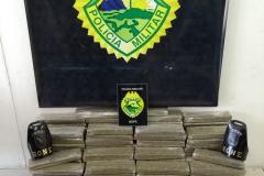 Mais 150 quilos de maconha são apreendidos pelo BOPE; já são mais de 2 toneladas em uma semana