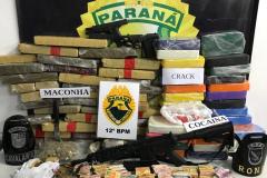 Suspeito de envolvimento com tráfico de drogas na Vila Torres é preso pela PM em Curitiba (PR)