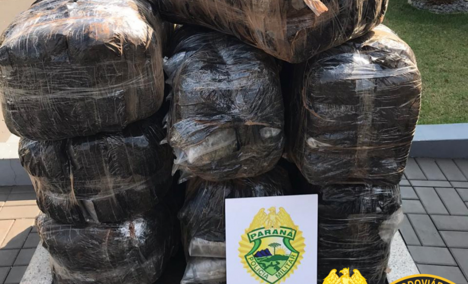 Mais de 150 quilos de maconha são apreendidos pelo BPRv no Oeste e Noroeste do estado