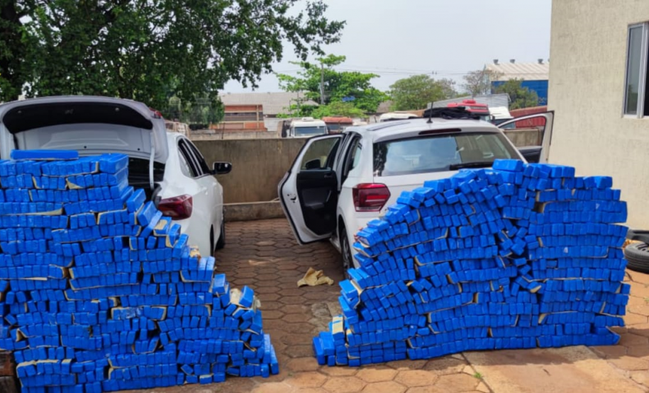 Operação da PM e Polícia Federal apreende 1.080 quilos de maconha no Norte do Estado