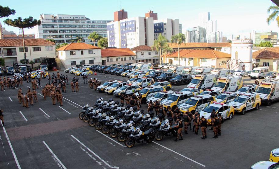 PM lança Operação Cinturão em Curitiba e Região Metropolitana com foco no combate ao crime e prevenção a acidentes de trânsito