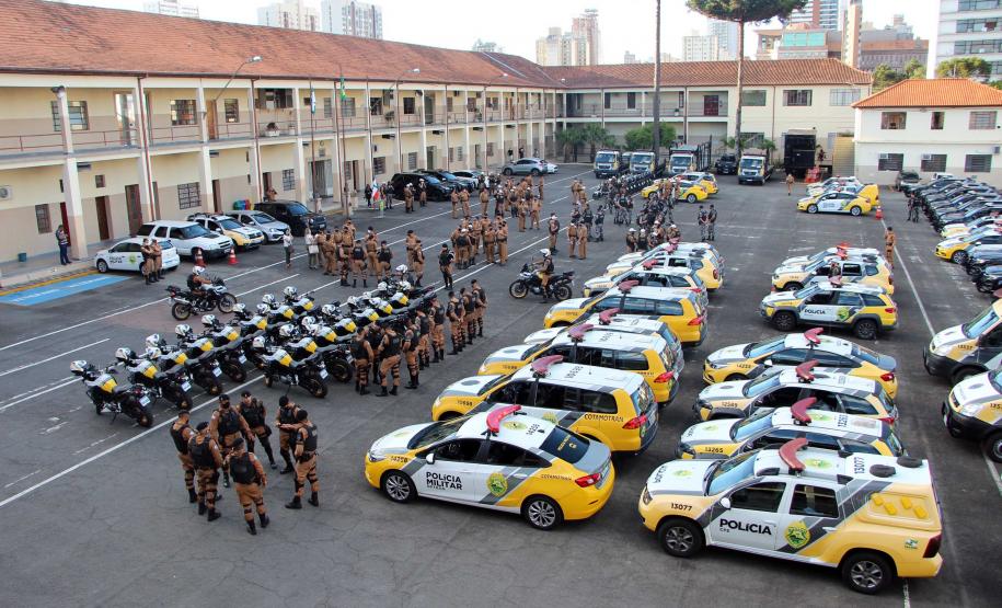 PM lança Operação Cinturão em Curitiba e Região Metropolitana com foco no combate ao crime e prevenção a acidentes de trânsito