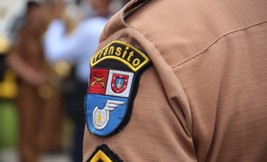 Batalhão de Trânsito completa 70 anos e recebe 45 novas motocicletas durante solenidade em Curitiba