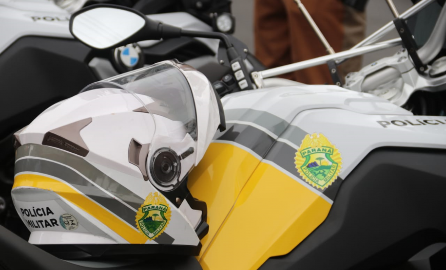 Batalhão de Trânsito completa 70 anos e recebe 45 novas motocicletas durante solenidade em Curitiba