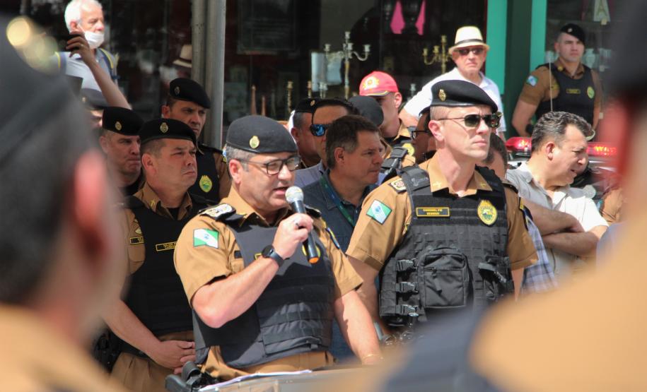 PMPR faz o lançamento oficial de nova unidade policial que reforçará a segurança em Curitiba e na RMC.