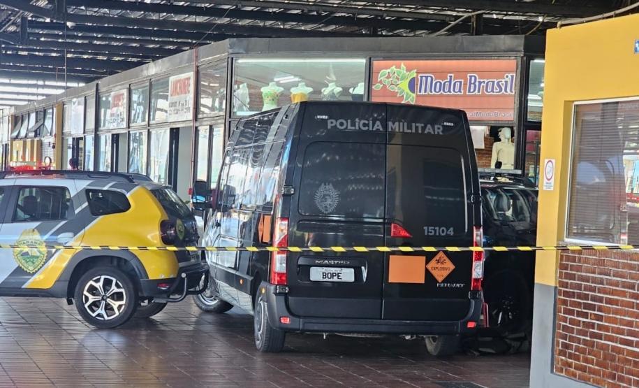 PMPR neutraliza artefato explosivo no Terminal do Boqueirão em Curitiba