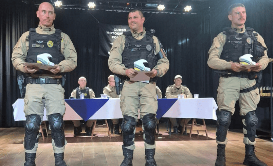 Formatura do Curso de Motociclista Policial - Turma I 2025