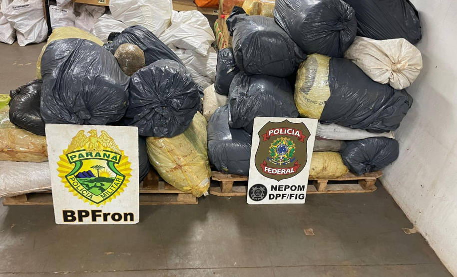 PMPR apreende mais de 2 toneladas de maconha e recupera 39 veículos em operações no Estado
